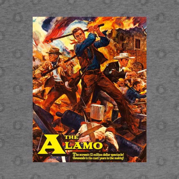 The Alamo (1960) Poster by MovieFunTime